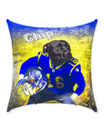 'Los Angeles Doggos' Personalized Pet Throw Pillow