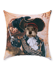 'The Pirate' Personalized Pet Throw Pillow