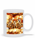 'The Firefighters' Personalized 3 Pet Mug