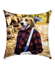 'The Lumberjack' Personalized Pet Throw Pillow