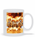 'The Firefighters' Personalized 4 Pet Mug