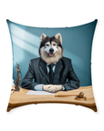 'The Lawyer' Personalized Pet Throw Pillow