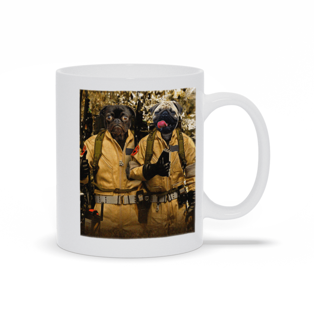&#39;Dog Busters&#39; Personalized 2 Pet Mug