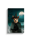'The Witch' Personalized Pet Canvas