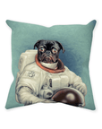 'The Astronaut' Personalized Pet Throw Pillow