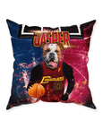 'Cleveland Doggoliers' Personalized Pet Throw Pillow