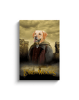 'Lord Of The Woofs' Personalized Pet Canvas