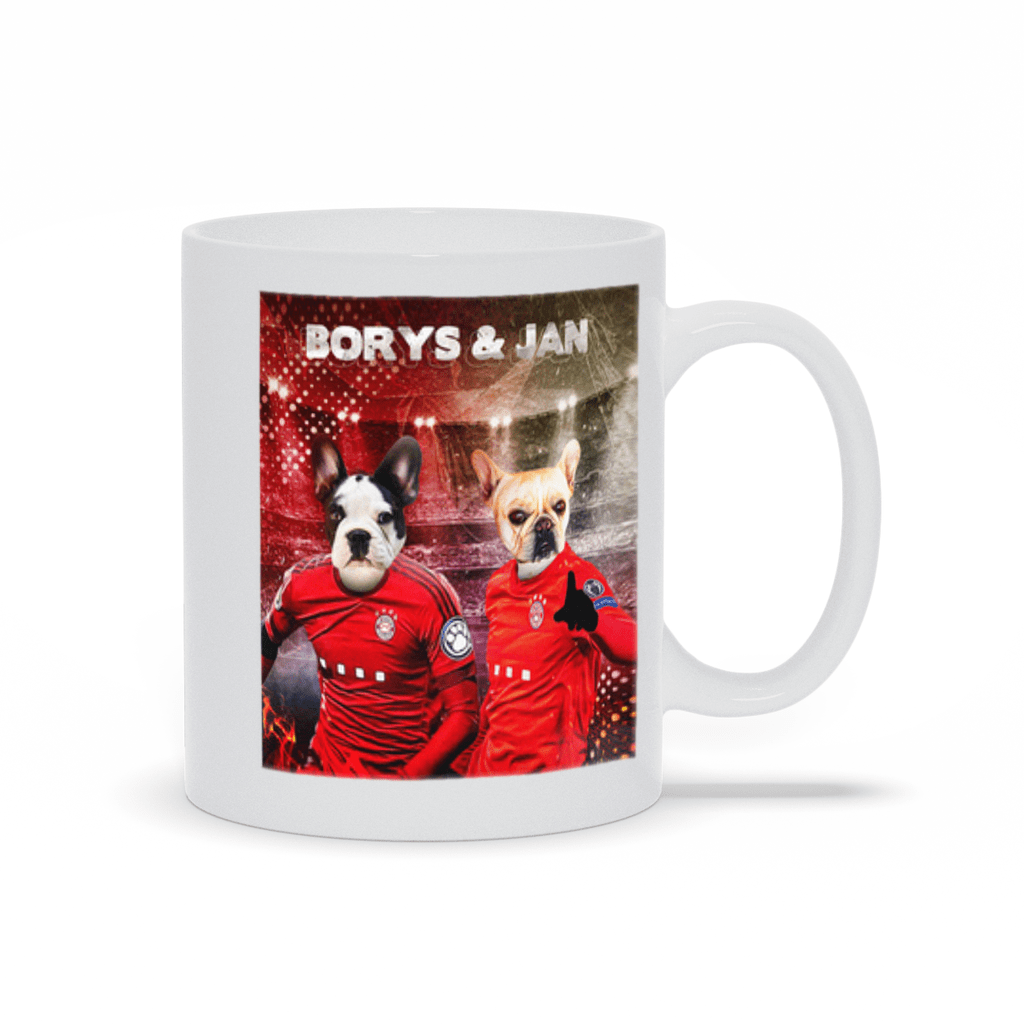 &#39;Poland Doggos&#39; Personalized 2 Pet Mug
