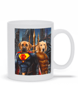 'Superdog & Aquadog' Personalized 2 Pet Mug