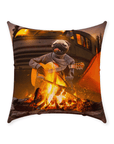 'The Camper' Personalized Pet Throw Pillow
