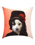 'Amy Doghouse' Personalized Pet Throw Pillow