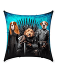 'Game of Bones' Personalized 3 Pet Throw Pillow
