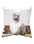 'The Chef' Personalized Pet Throw Pillow