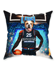 'Philadoggos 76ers' Personalized Pet Throw Pillow