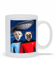 'Doggo-Trek' Personalized 2 Pet Mug