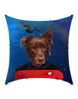 'Doggo-Trek' Personalized Pet Throw Pillow