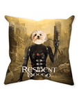 'Resident Doggo' Personalized Pet Throw Pillow