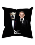 'The Dogfathers' Personalized Pet/Human Throw Pillow