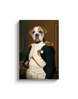 'Napawleon' Personalized Pet Canvas
