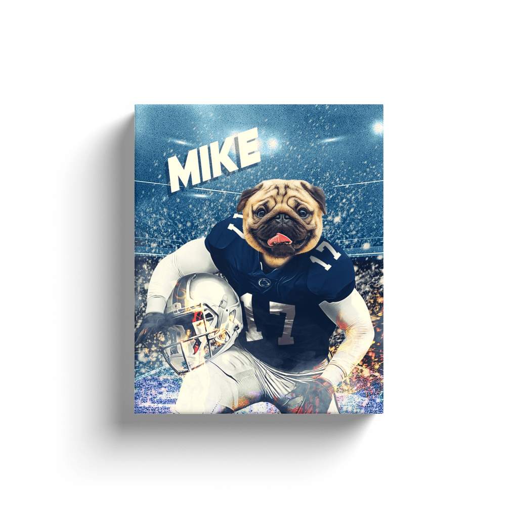 Lienzo personalizado para mascotas &#39;Penn State Doggos&#39;