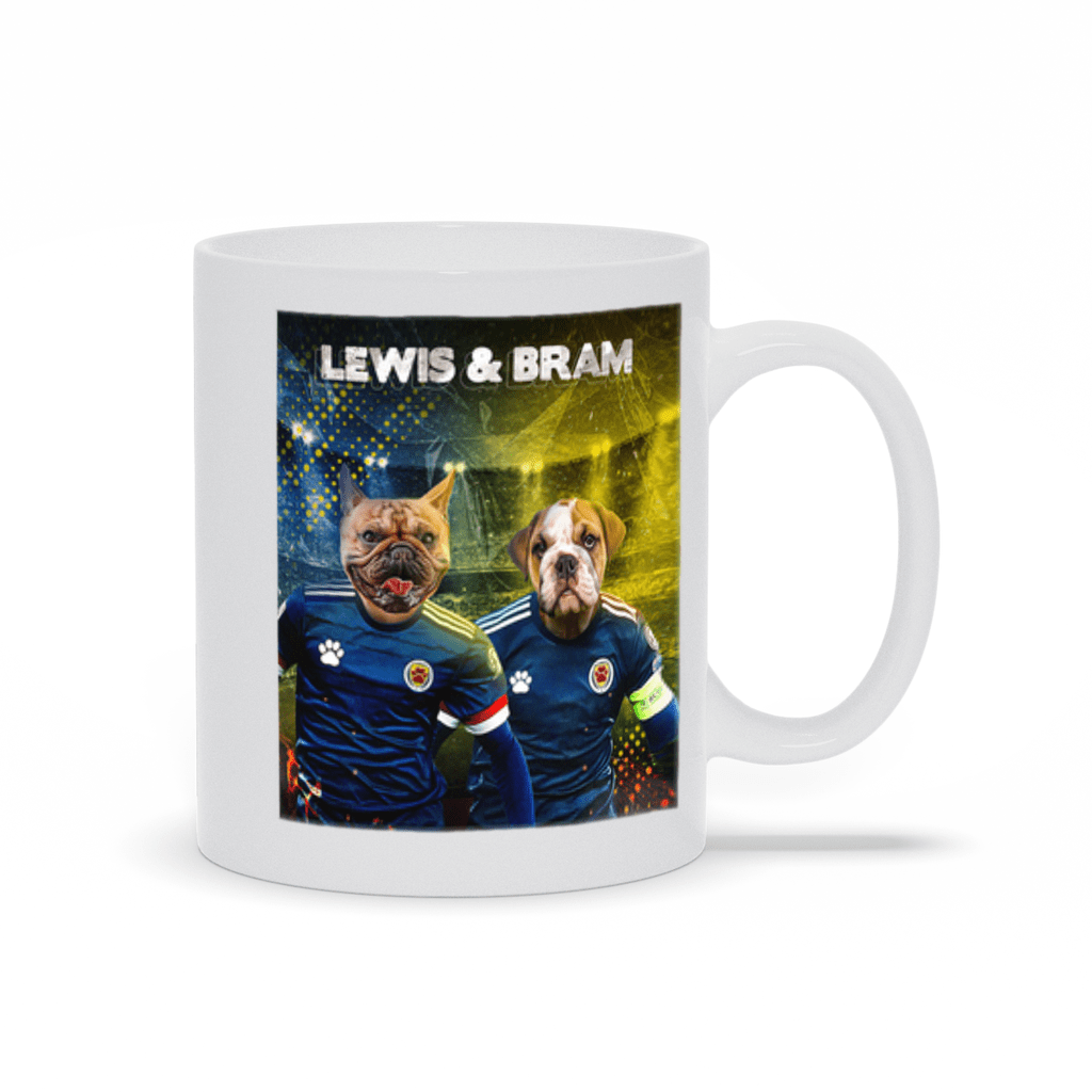 &#39;Scotland Doggos&#39; Personalized 2 Pet Mug