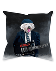 'AC/Doggo' Personalized Pet Throw Pillow