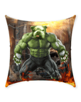 'Doggo Hulk' Personalized Pet Throw Pillow