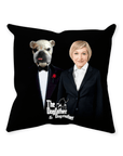 'The Dogfather & Dogmother' Personalized Throw Pillow