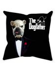 Cojín personalizado para mascotas 'The Dogfather'