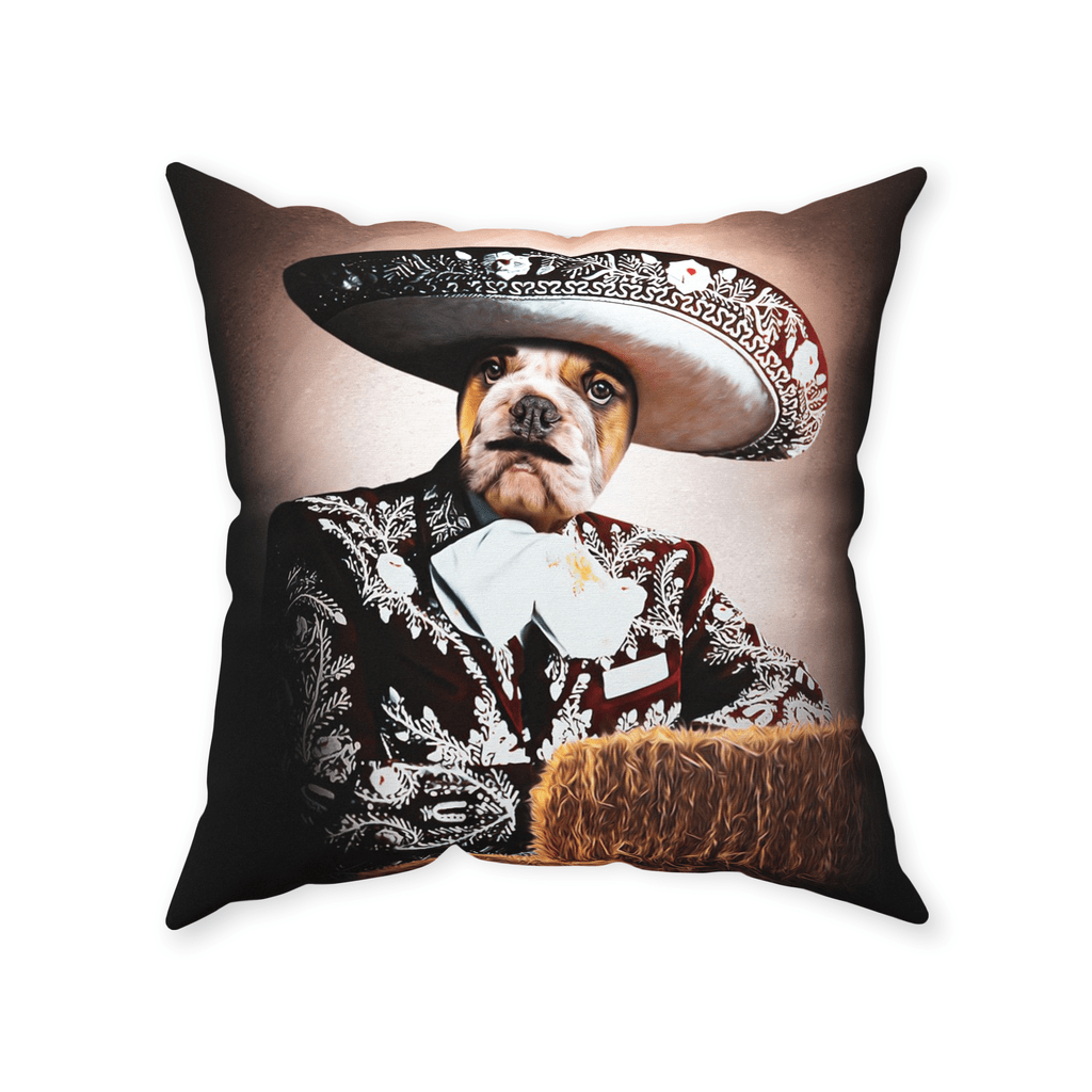 &#39;Vicente Fernandogg&#39; Personalized Pet Throw Pillow