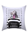 'The Guilty Doggo' Personalized Pet Throw Pillow