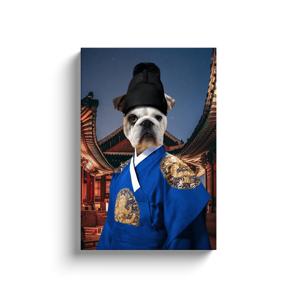 Lienzo Personalizado para Mascotas &#39;El Emperador Asiático&#39;