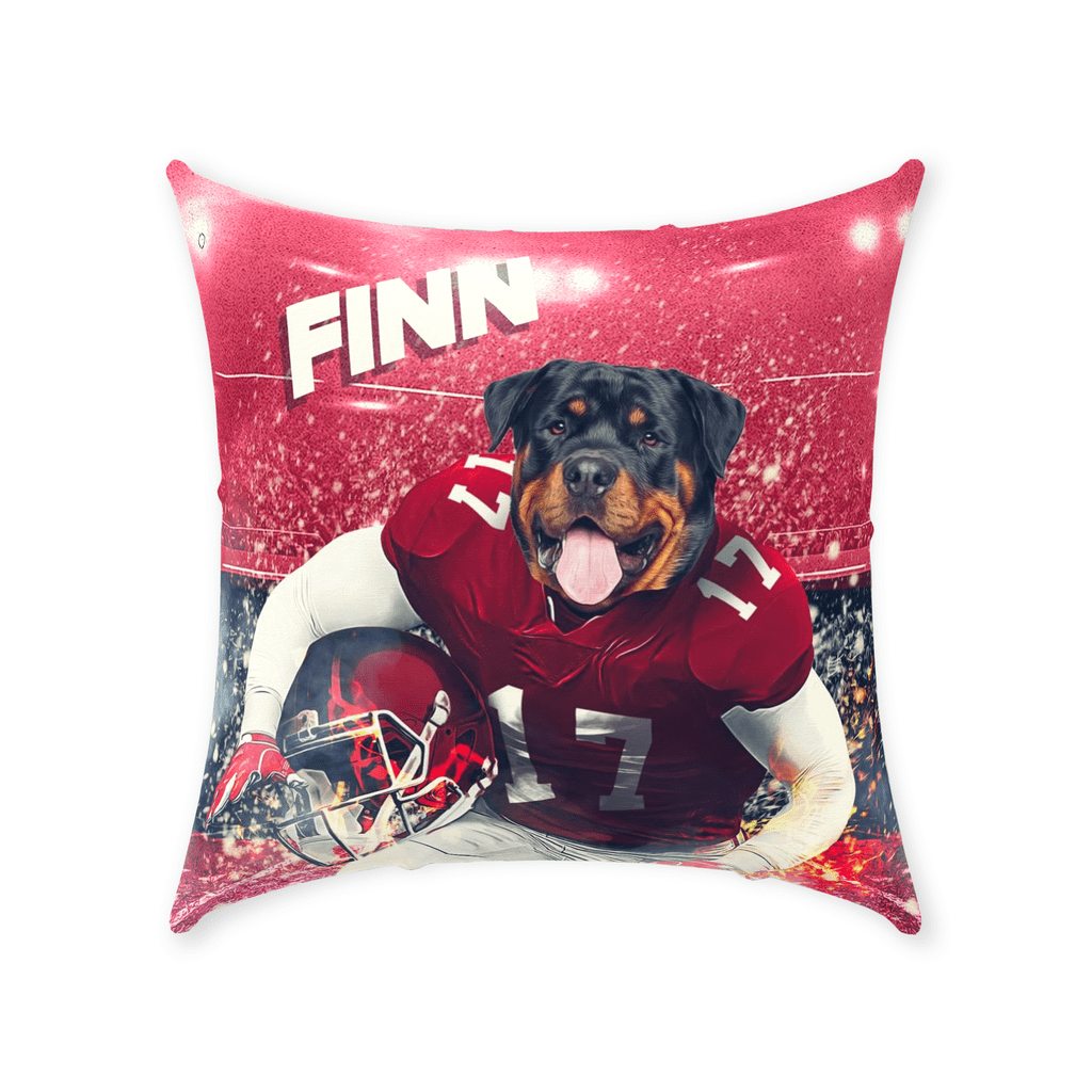 &#39;Alabama Doggos&#39; Personalized Pet Throw Pillow