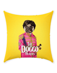 'The Doggo Beatles' Personalized Pet Throw Pillow