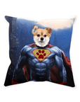 'The Superdog' Personalized Pet Throw Pillow