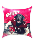 'Georgia Doggos' Personalized Pet Throw Pillow