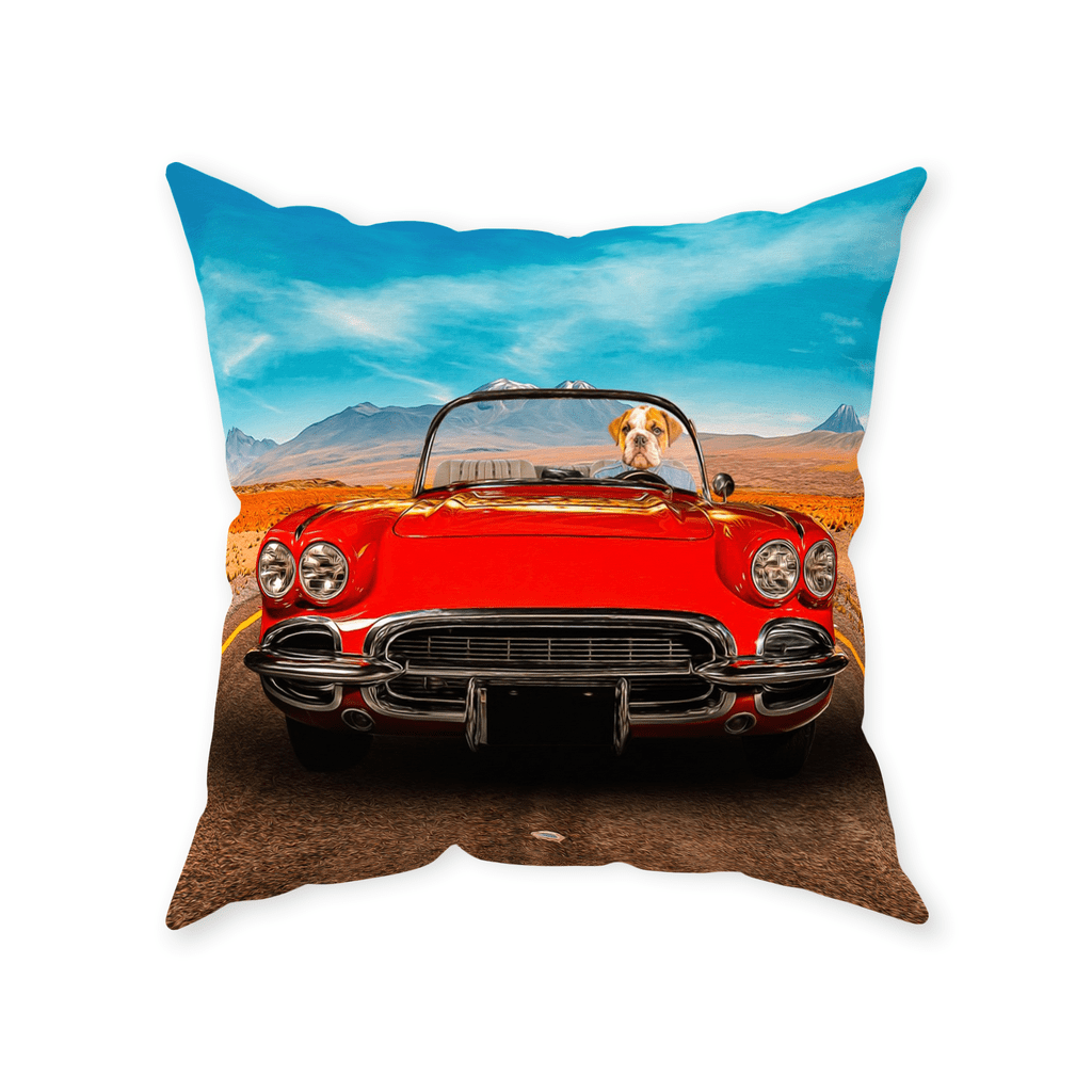 &#39;The Classic Paw-Vette&#39; Personalized Pet Throw Pillow