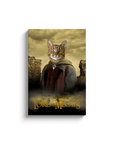 'Lord Of The Meows' Personalized Pet Canvas