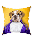 'The Prince-Doggo' Personalized Pet Throw Pillow