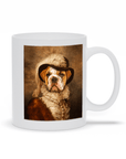 'The Feathered Dame' Personalized Pet Mug