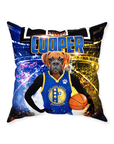 'Golden State Doggos' Personalized Pet Throw Pillow