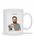 Personalized Modern Pet & Human Mug