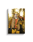 'The Hunter' Personalized Pet Canvas