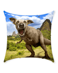 'Pawasaurus Rex' Personalized Pet Throw Pillow