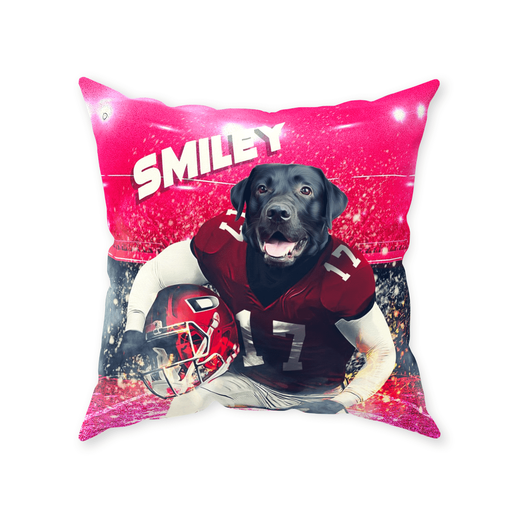 &#39;Georgia Doggos&#39; Personalized Pet Throw Pillow