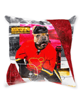 'Calgary Doggos Hockey' Personalized Pet Throw Pillow