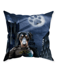 'The Batdog' Personalized Pet Throw Pillow