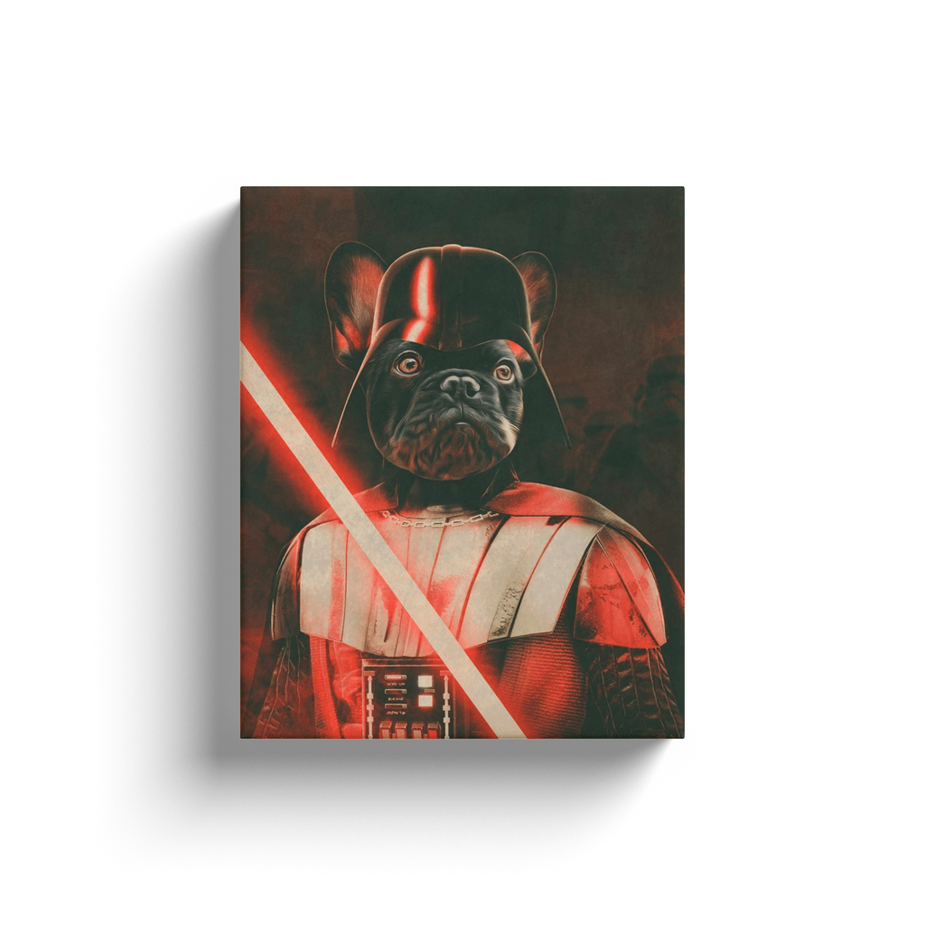 &#39;Darth Woofer&#39; Personalized Pet Canvas