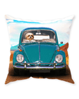 'The Beetle' Personalized Pet Throw Pillow
