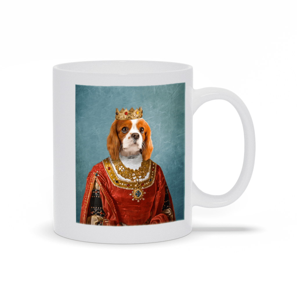 &#39;The Queen&#39; Custom Pet Mug